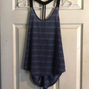 Nike tank top blue small
